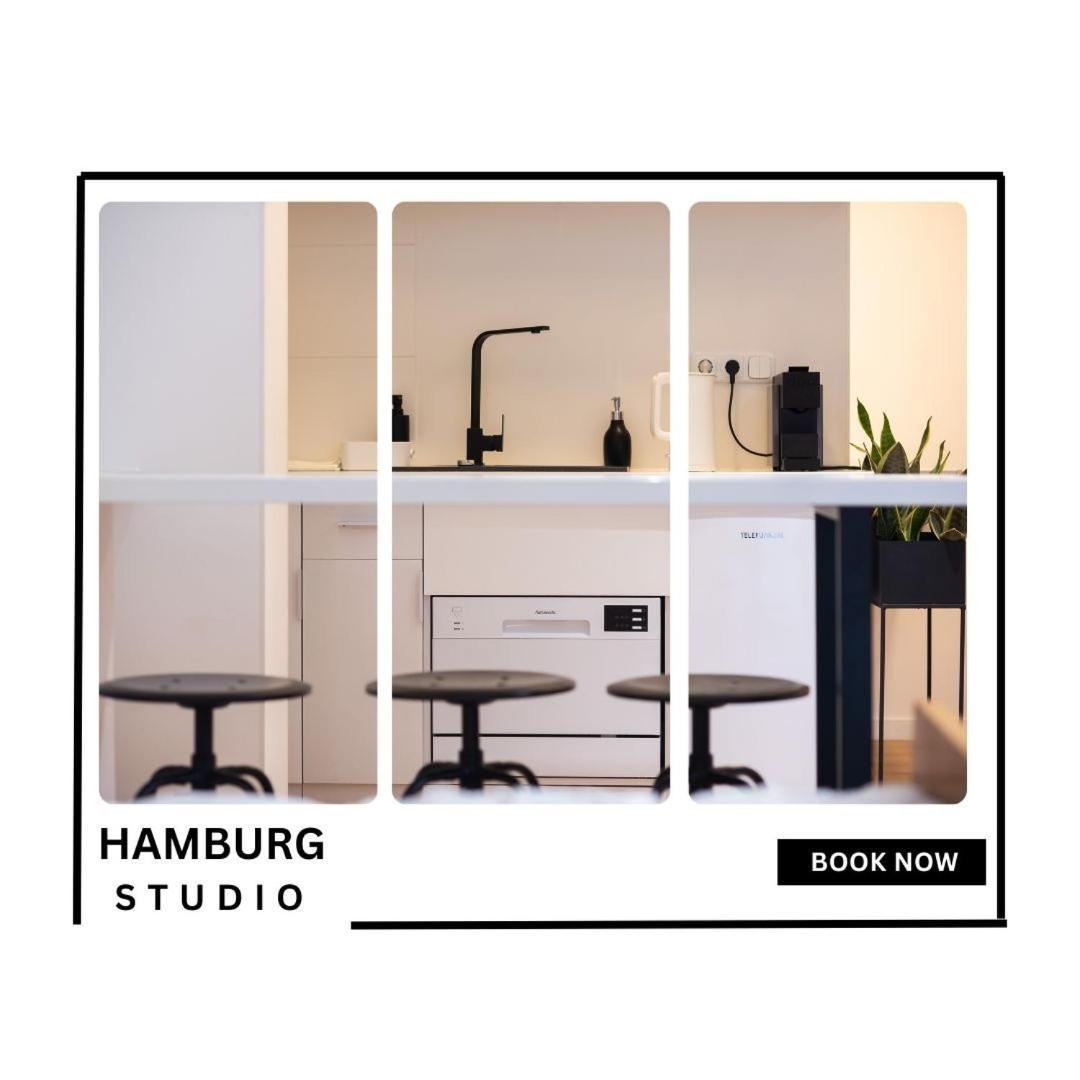 Hamburg Studio Fuer Bis Zu 4 Personen Dış mekan fotoğraf
